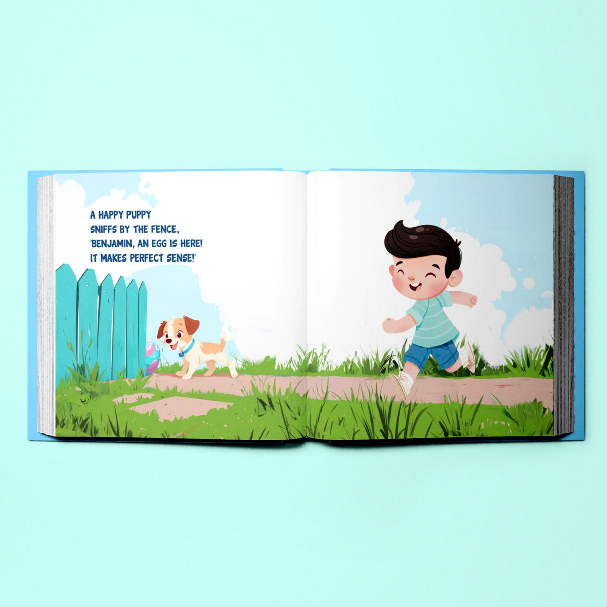 Easter Egg Hunt Day, Personalized Children's Book