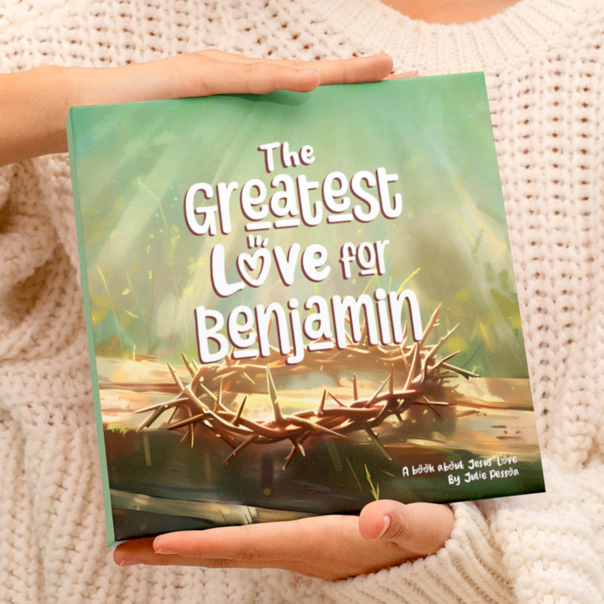 Jesus Easter Book for Kids 5+