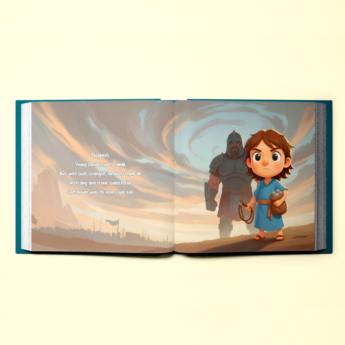 First Bible Stories Book, Personalized Children's Book