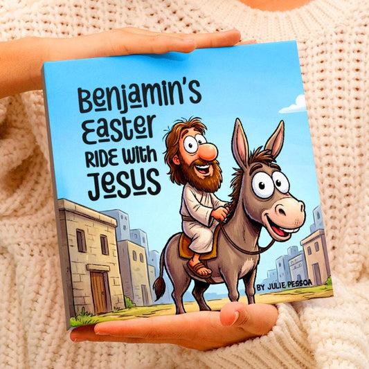 Donkey Ride with Jesus, Personalized Easter Story Book