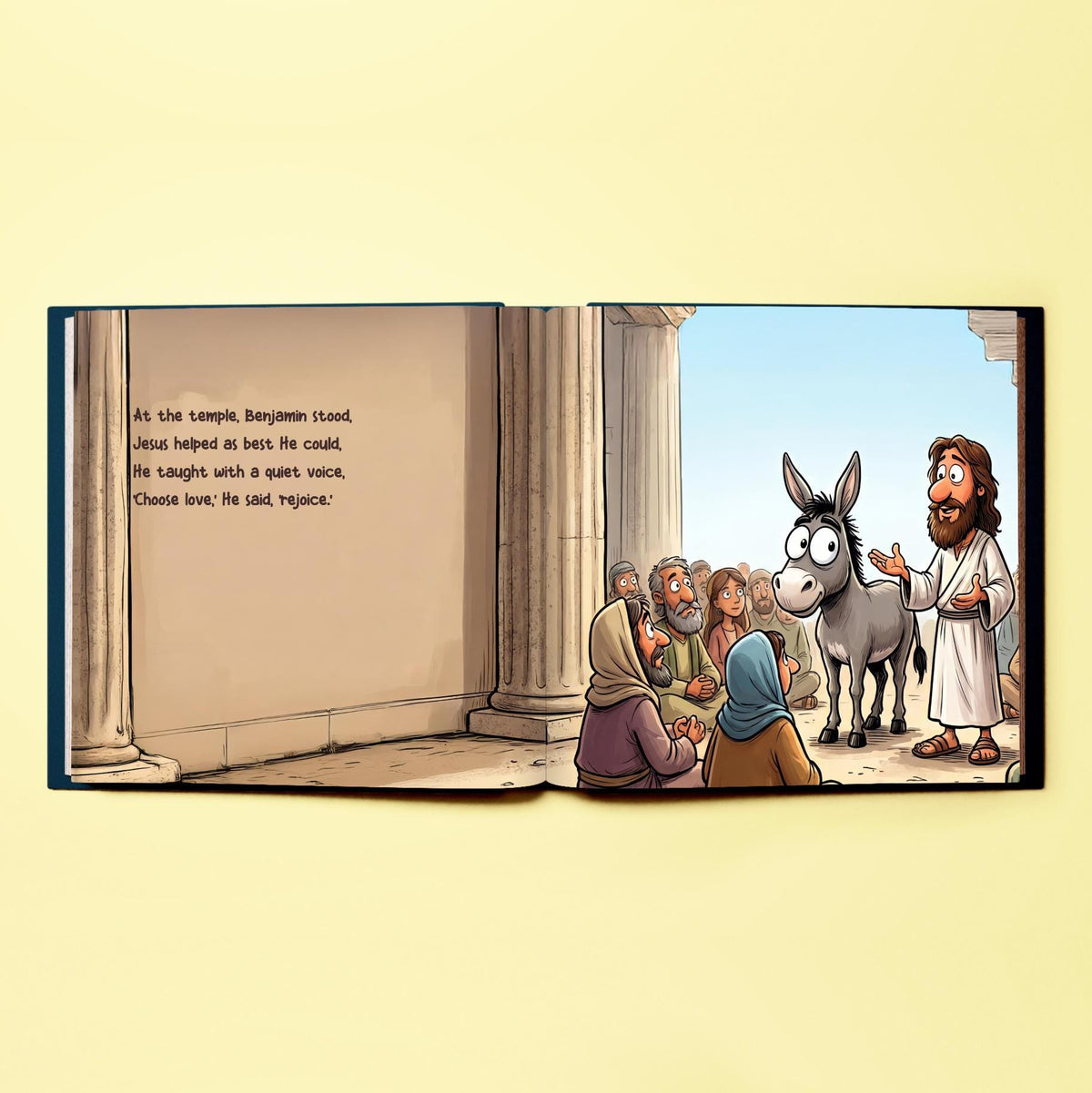 Donkey Ride with Jesus, Personalized Easter Story Book