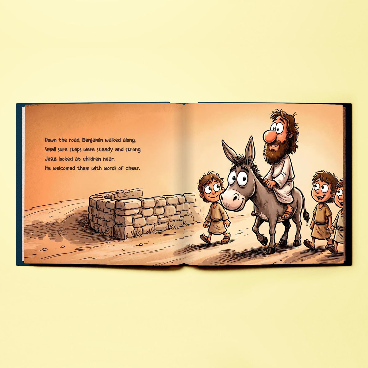Donkey Ride with Jesus, Personalized Easter Story Book