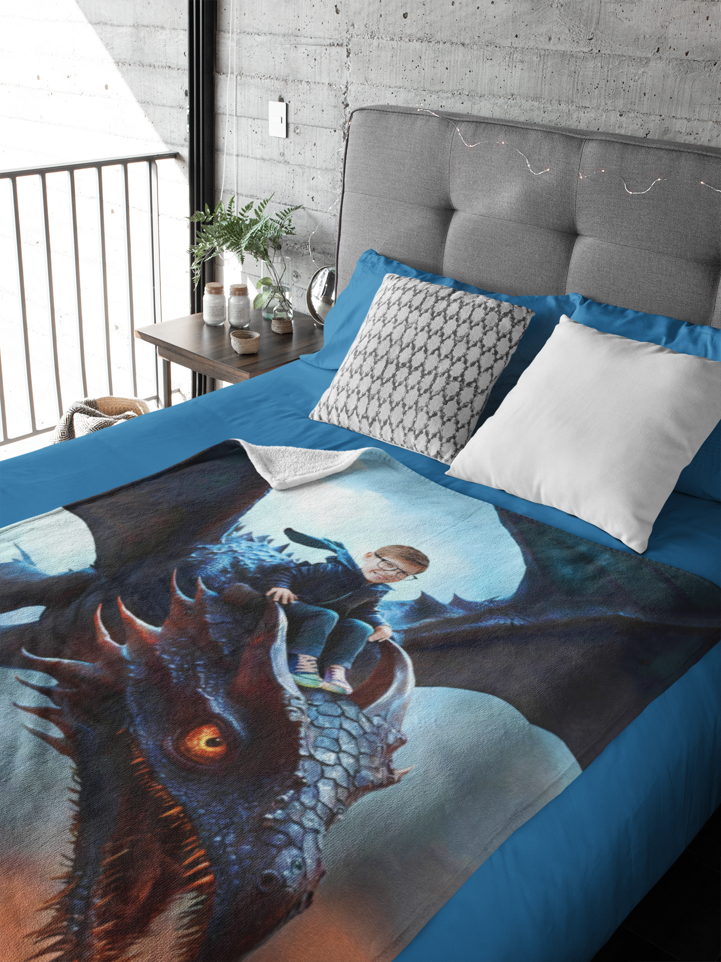 The Black Dragon Blanket