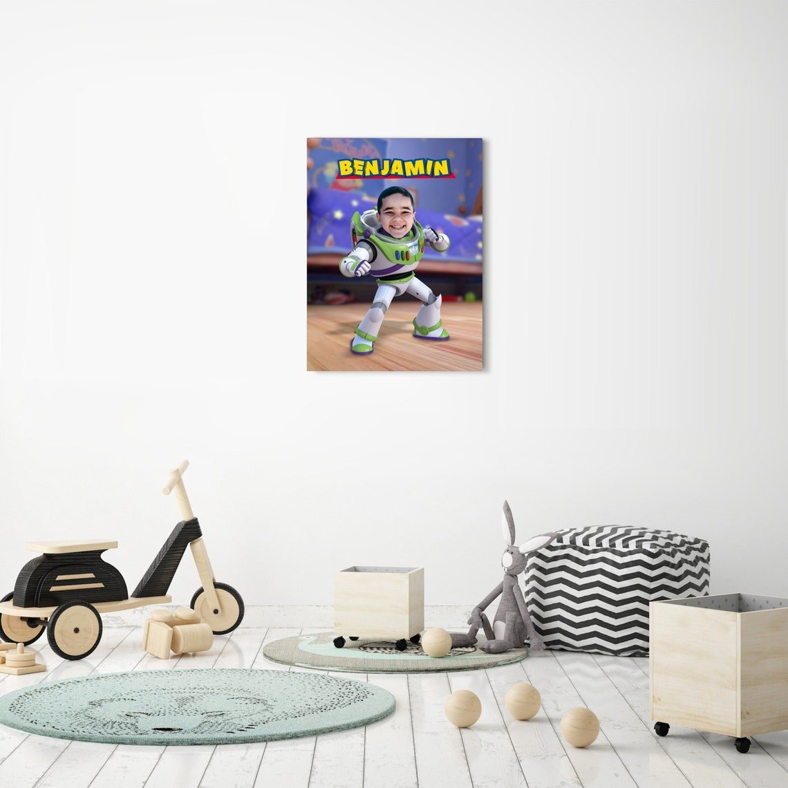 The Buzz Lightyear Custom Gift For Kids at My Kid's Dream mykidsdream.com