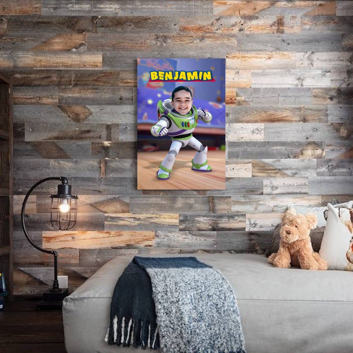 The Buzz Lightyear Custom Gift For Kids at My Kid's Dream mykidsdream.com