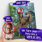 The Parasaurolophus Rider Custom Gift For Kids at My Kid's Dream mykidsdream.com