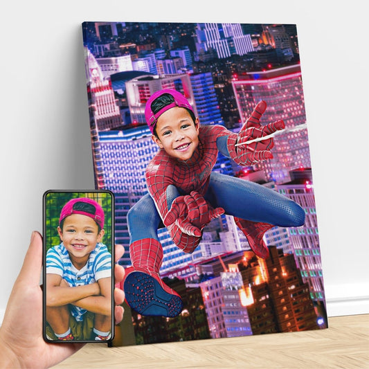 The Spider-Man Custom Gift For Kids at My Kid's Dream mykidsdream.com