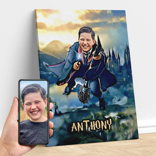 The Wizard Custom Gift For Kids at My Kid's Dream mykidsdream.com