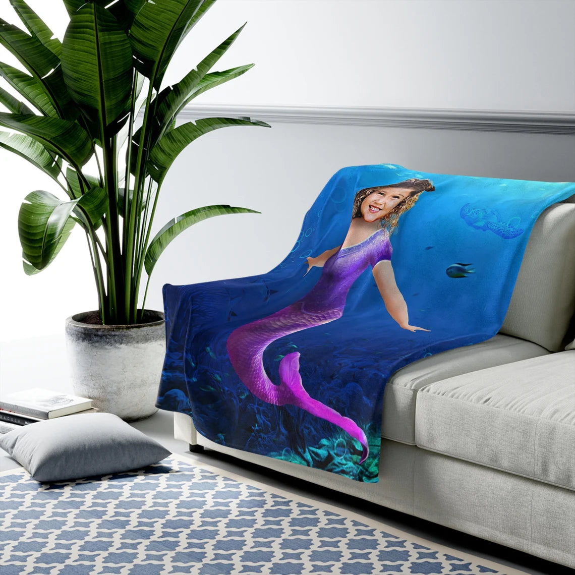 Disney little mermaid online blanket